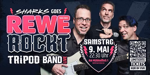 Sharks goes Rewe Rockt l Sa 09.05. l Rewe Markt Tobias Moritz Bad Doberan