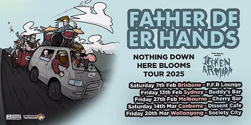 Father Deer Hands live at Cherry Bar, FRI FEB 27th