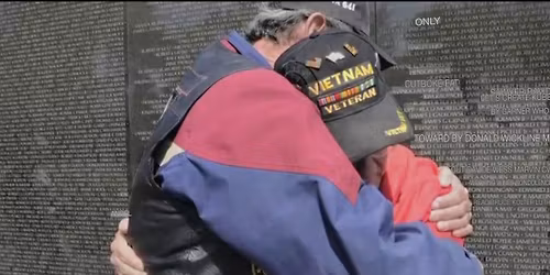 Tribute to our Vietnam Veterans on Memorial Day during Memorial Day Ceremonies!!