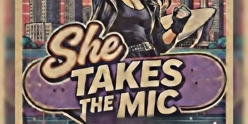 She Takes The Mic