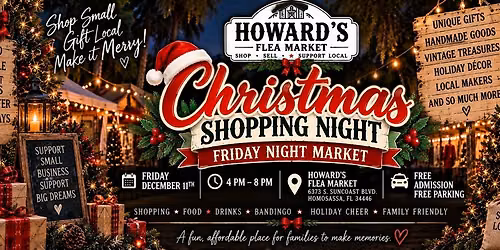 Friday Night Jingle & Mingle Christmas Market