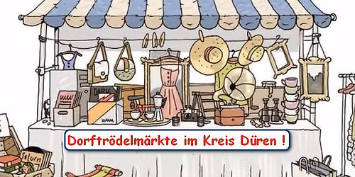 Dorftr\u00f6del in Lucherberg