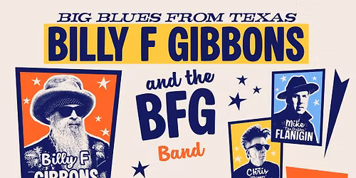 Billy F Gibbons at Tupelo Music Hall