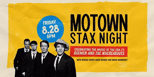 Motown Stax Night featuring Roemen and The Whereabouts