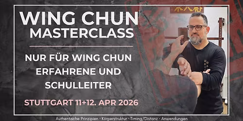 GE.VING TSUN MASTERCLASS \u2013 LIVE STUTTGART