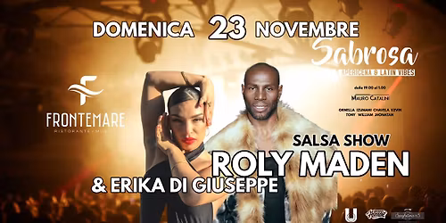 SALSA SHOW ROLY MANDEN & ERIKA  a RIMINI 
