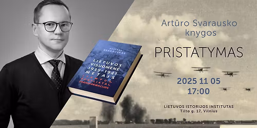 Art\u016bro Svarausko knygos pristatymas