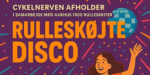 Rulledisko til fordel for forskning i sclerose.