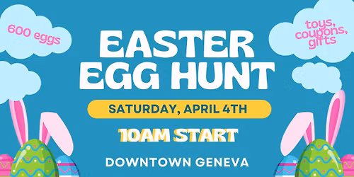 Easter Egg Hunt-Downtown Geneva 