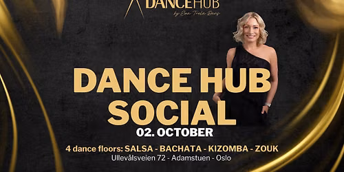 DanceHub Social | Salsa \u2022 Bachata \u2022 Kizomba \u2022 Zouk | 02.10.2026