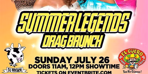 Summer Legends Drag Brunch