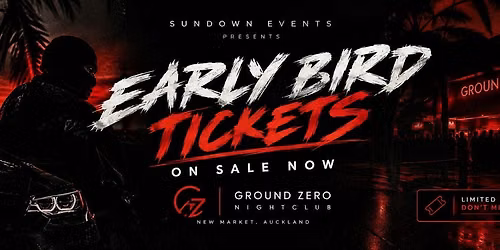Sundown Halloween (Early Bird tickets)
