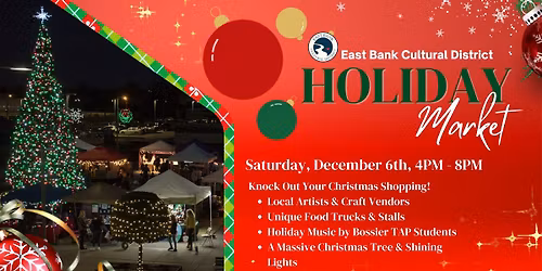 2025 East Bank Cultural District Holiday Market