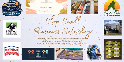 Small Business Saturday at Coyote Hole Craft Beverages & Mineral Brewing