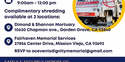 Spring Cleaning Free Shred Event