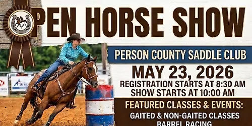PCSC Open Horse Show