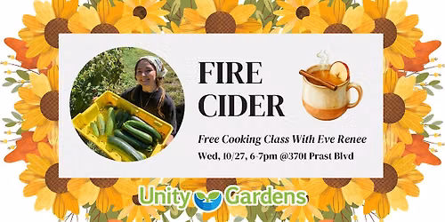 Fire Cider with Eve, Community Herbalist