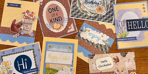 Spring Chicken Card Class (WAIT LIST)