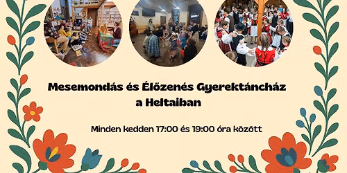 Pap\u00edrsz\u00ednh\u00e1z \u00e9s \u00e9l\u0151zen\u00e9s gyerekt\u00e1nch\u00e1z a Heltaiban