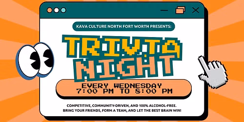 Weekly Trivia Night with Team Trivia DFW at Kava Culture North Fort Worth