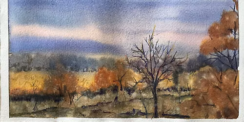 The Contemporary Landscape in Watercolor Workshop -\n Concept, Interpretation, Execution