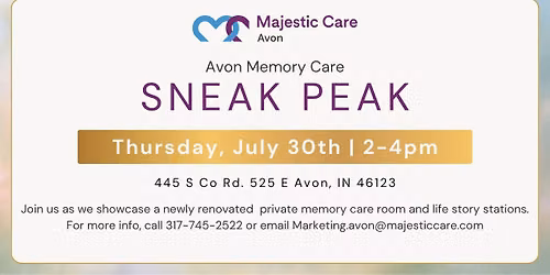 Sneak Peak: Newly Renovated Private Memory Care Suite