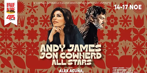 ANDY JAMES & JON COWHERD ALL STARS  feat.   ALEX ACU\u00d1A, DOMINIQUE DI PIAZZA  & CANITO