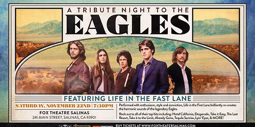 A Tribute Night to The Eagles - Salinas, CA
