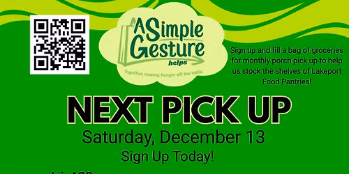 A Simple Gesture Food Donation Pick Up
