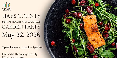 Hays County Mental Health Garden Party