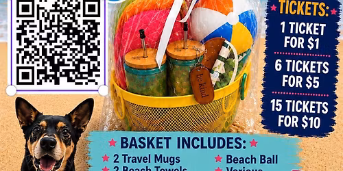  BEACH BASKET RAFFLE TIME! 