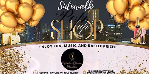 Sidewalk Pop-Up Shop