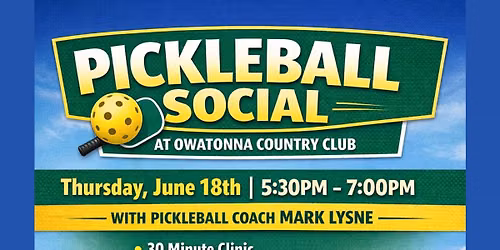 Pickleball Social and Clinic