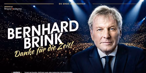 Bernhard Brink "Danke f\u00fcr die Zeit" I Bremen