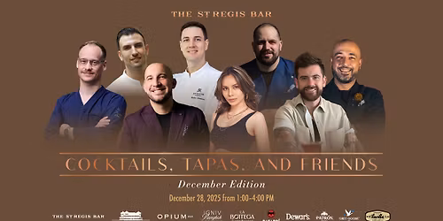 Cocktails, Tapas, and Friends - December Edition