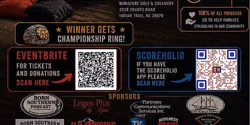 $1K Cash Cornhole Tournament, Charity Event for Christmas Miracle