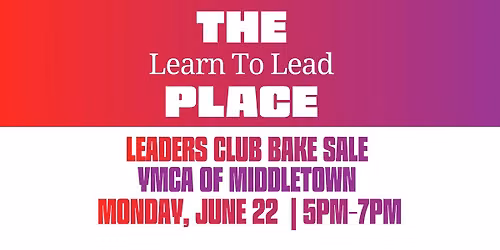 Leader's Club Bake Sale!