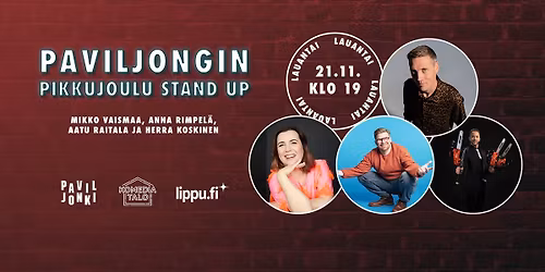 Paviljongin pikkujoulu stand up K18