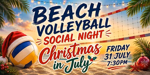 Beach Volleyball Social: Christmas in July