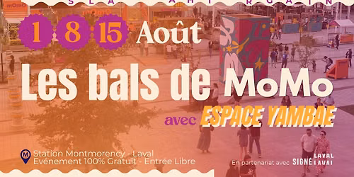 Les Bals de Momo avec Espace Yambae