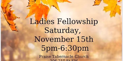 Ladies Fellowship Night