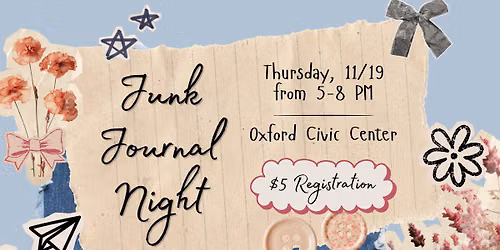 Junk Journal Night: November 19