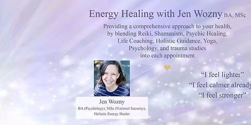 In-person Energy Healing Appointments