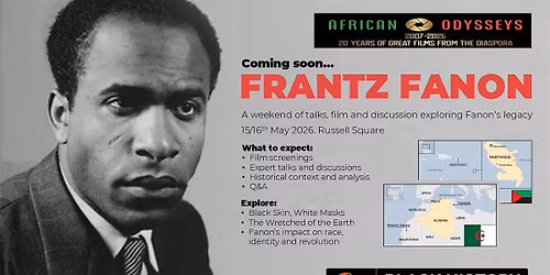 Frantz Fanon Weekender 15\/16 May