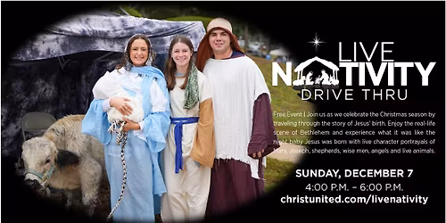 Live Nativity Drive Thru