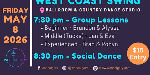 West Coast Swing Dance Party!