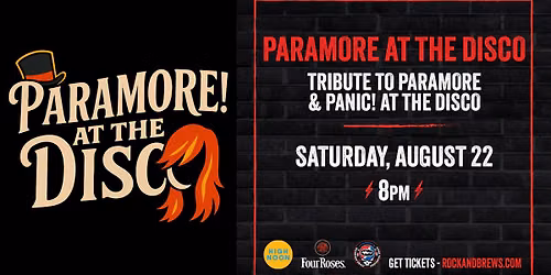 Live Music - Paramore! At the Disco