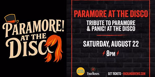 Live Music - Paramore! At the Disco