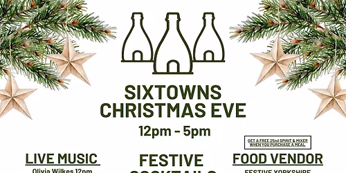 CHRISTMAS EVE (12pm-5pm) Live Music & Food Vendor
