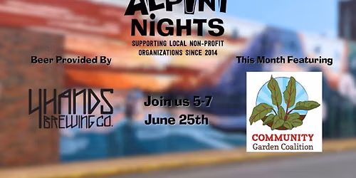 Al-Pint Night Supporting Community Garden Coalition!